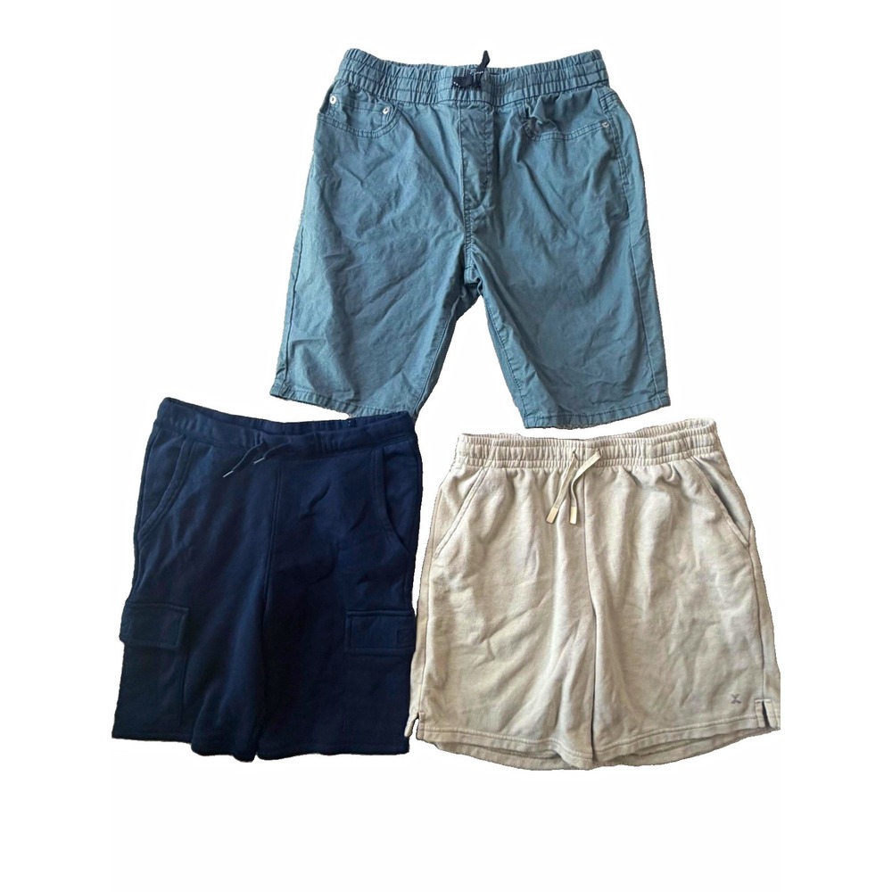 Xersion Old Navy Signature Levi Strauss Boys 3 Shorts Lot 14-16 Cargo Chino